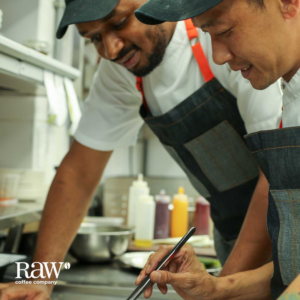 The talented chefs behind RAW's awesome café menu