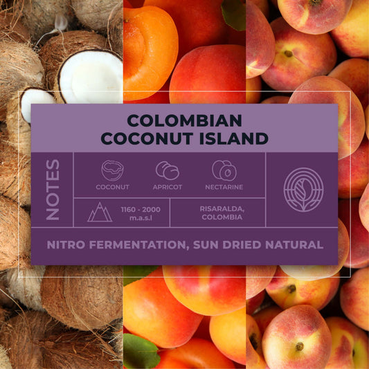 COLOMBIAN COCONUT ISLAND COFFEE