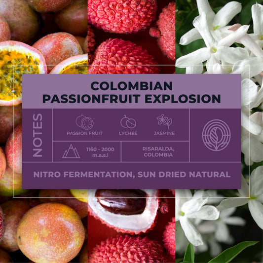 COLOMBIAN PASSIONFRUIT EXPLOSION COFFEE