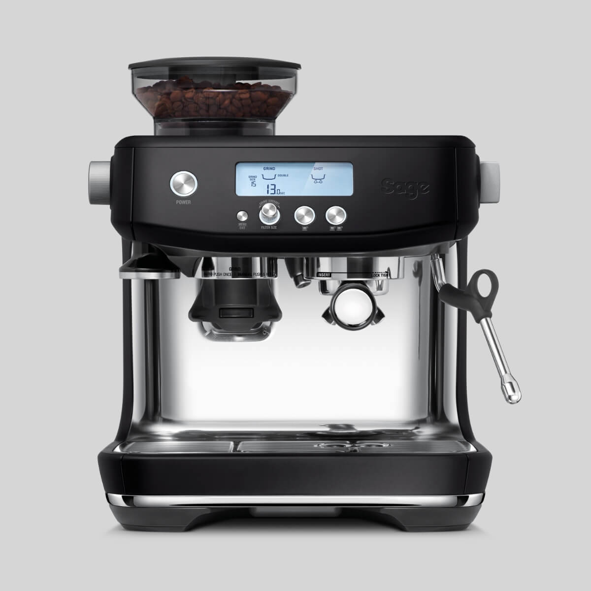 Sage-Barista-Pro-Espresso-Machine-Black-Truffle_RAW-Coffee-Company