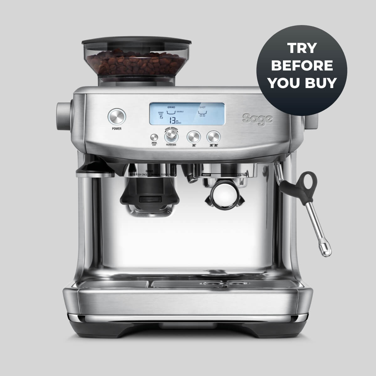 SAGE BARISTA PRO ESPRESSO MACHINE