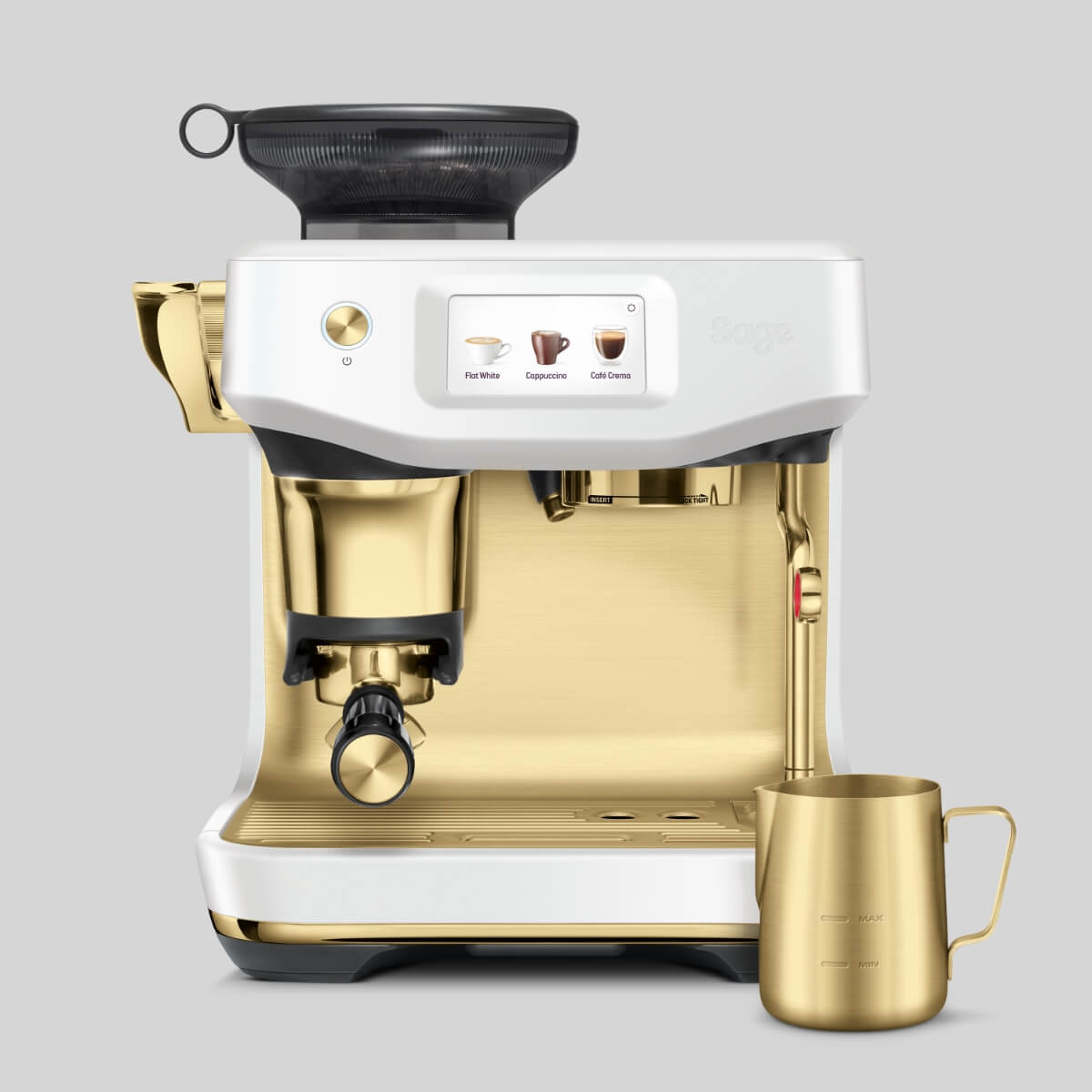 Sage-Barista-Touch-Impress-Espresso-Machine-Sea-Salt-Brass_RAW-Coffee-Company