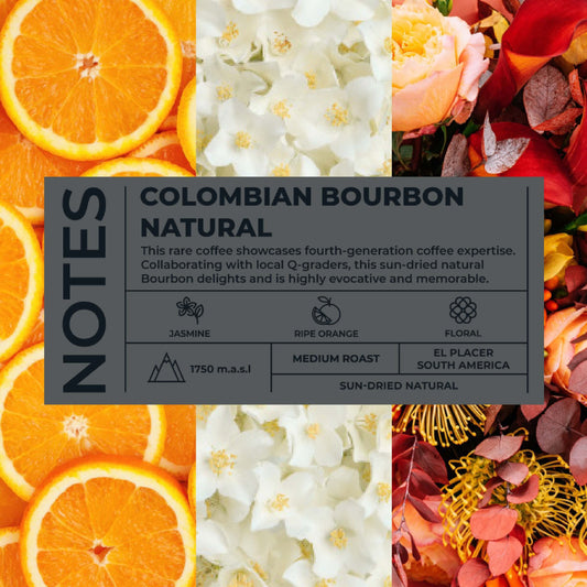 COLOMBIAN BOURBON NATURAL COFFEE