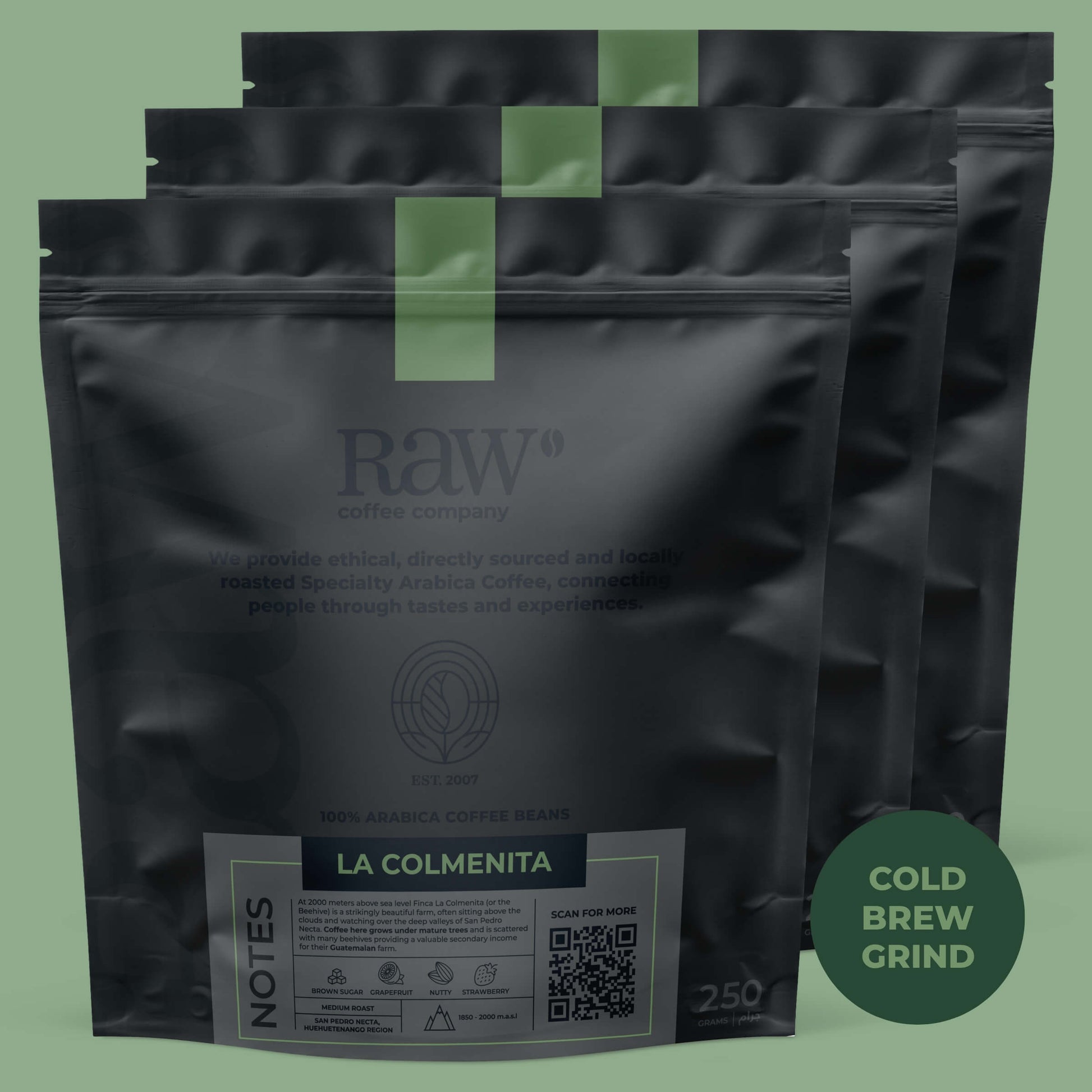 Guatemalan-La-Colmenita-Coffee-Bundle-250gm-Cold-Brew_RAW-Coffee-Company
