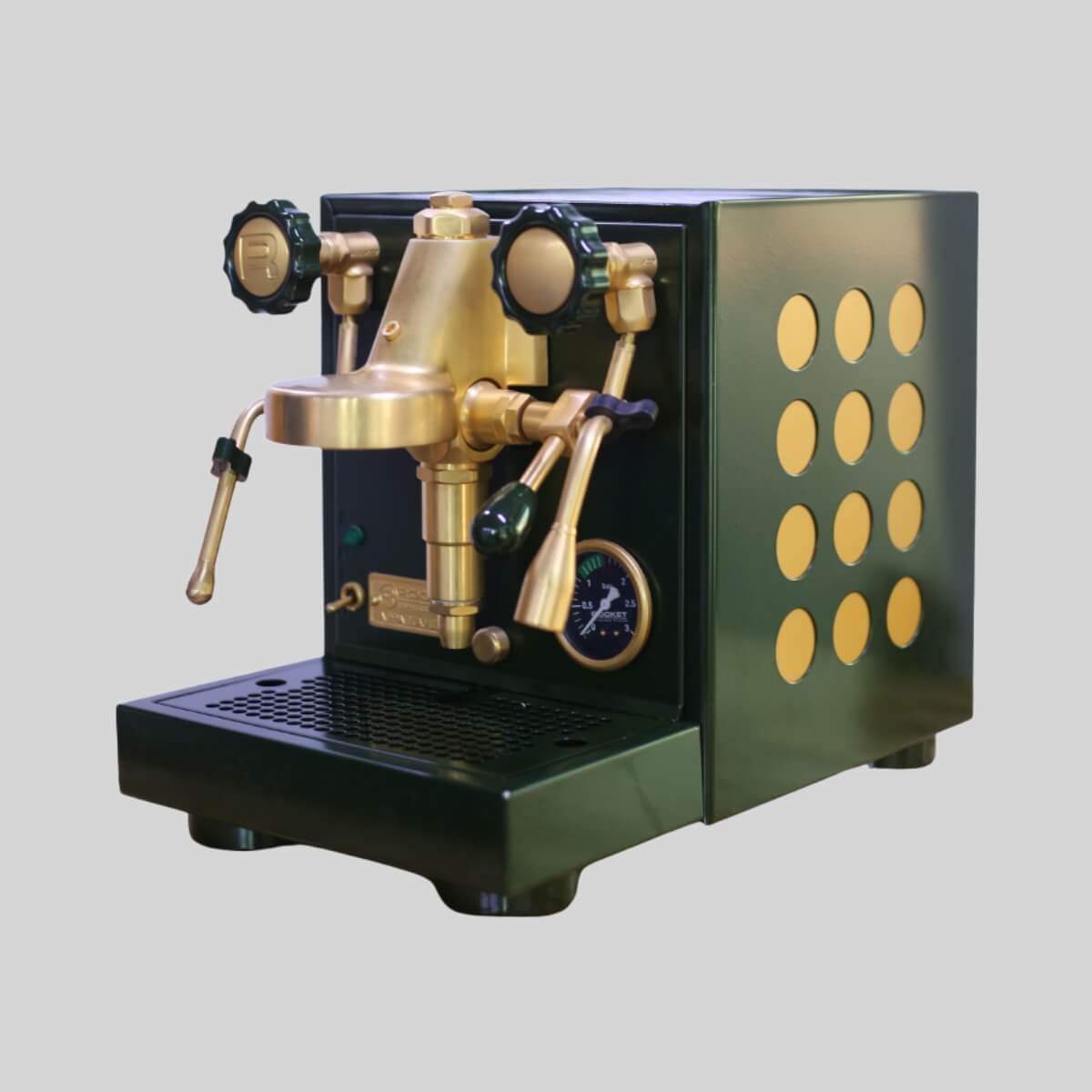 Rocket-Appartamento-Espresso-Machine-Custom-Green_RAW-Coffee-Company